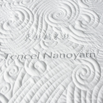 Comfort & Smooth Tencel Nano Yarn Knitted Jacquard Mattress Fabric